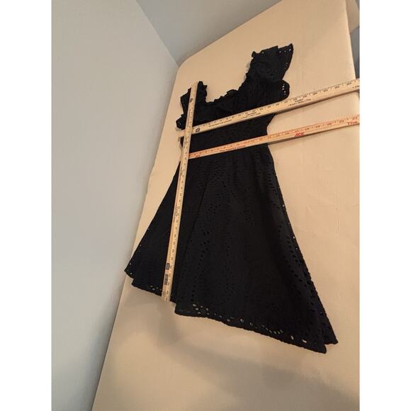 RYE GRASS Women Dress Sm Boho Vacation Resort Wear Sleeveless Pullover Ruffle - Picture 9 of 10